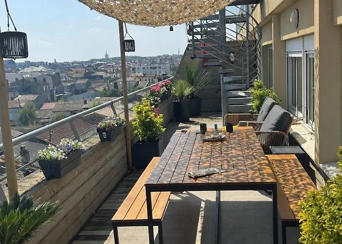 Penthouse Terrasse & Rooftop Bordeaux