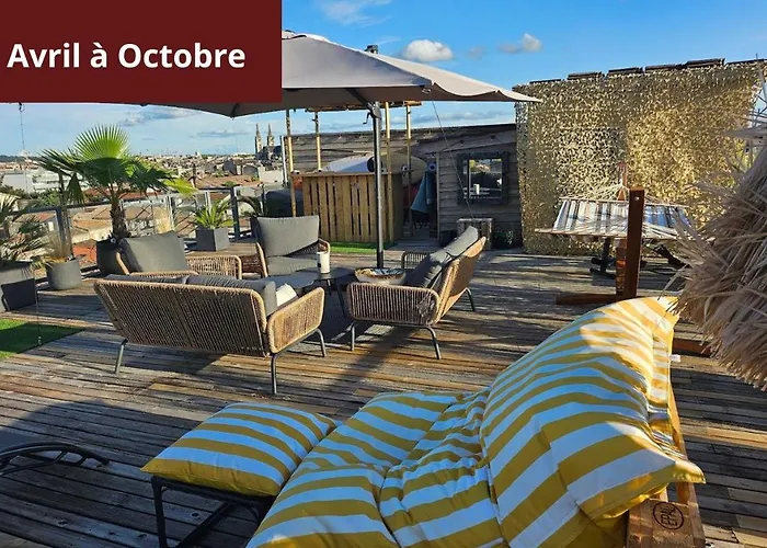 Penthouse Terrasse & Rooftop Bordeaux