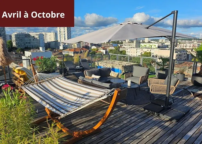 Apartment Penthouse Terrasse & Rooftop Bordeaux