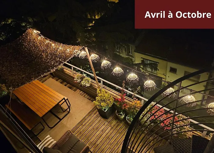 Appartement Penthouse Terrasse & Rooftop Bordeaux